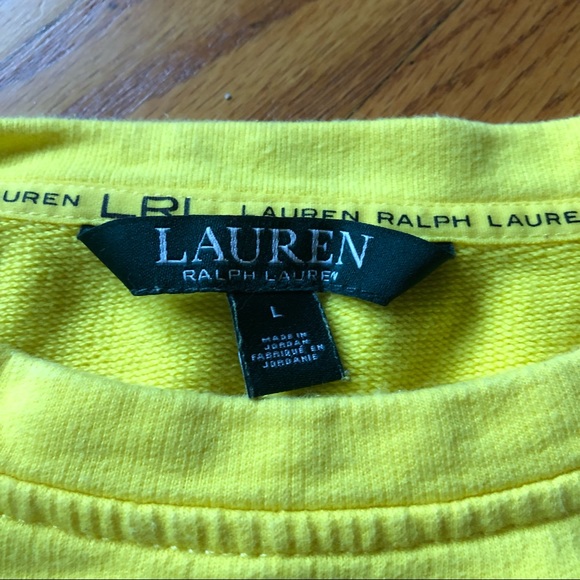 Ralph Lauren Boxy Cropped Sweatshirt - Picture 4 of 6